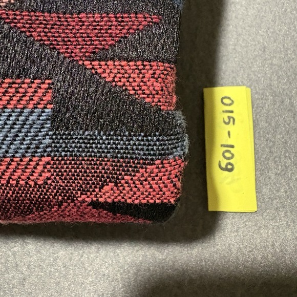 Vintage Tapestry Vest L Crop Cut Buckle Cinch Southwestern Artsy Aztec Native - Picture 11 of 11